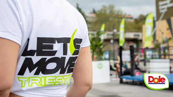 Dole, per la prima volta a Let’s Move Trieste