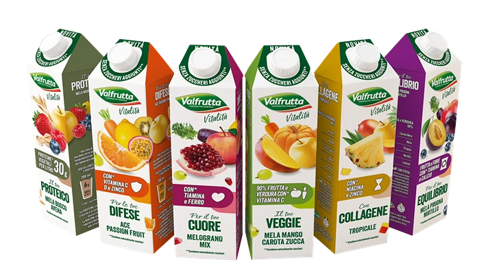 Valfrutta Vitalità, la linea per il benessere