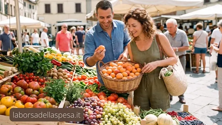 Borsa della spesa: freno a luglio nelle città