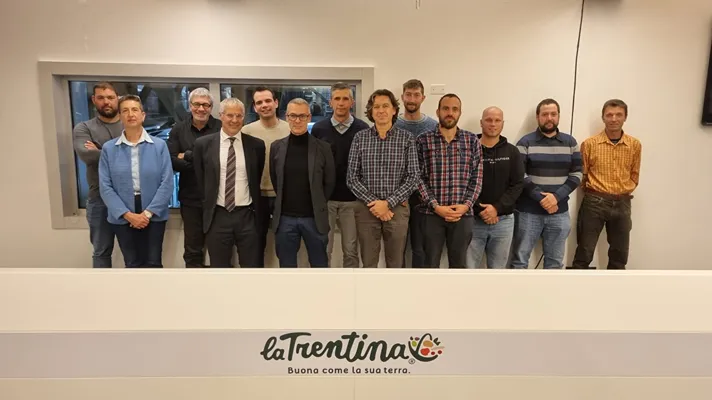 Michele Roncador alla guida della cooperativa La Trentina