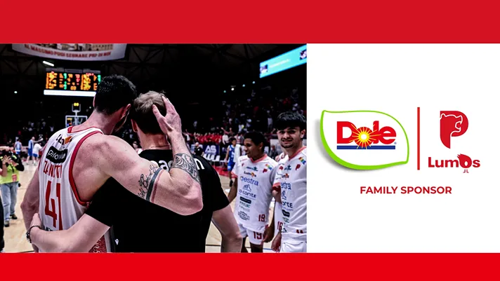 Dole Italia family sponsor di Lumos Pistoia Basket