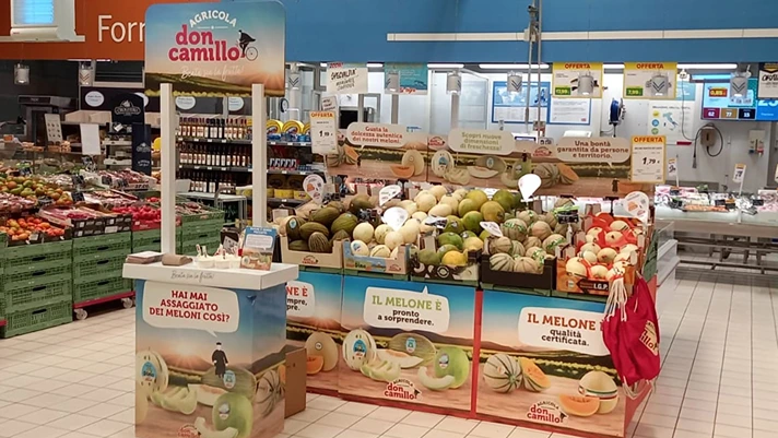 Meloni, la campagna di Agricola Don Camillo anima il reparto