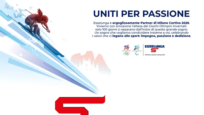 Milano Cortina 2026, Esselunga presenta il suo team