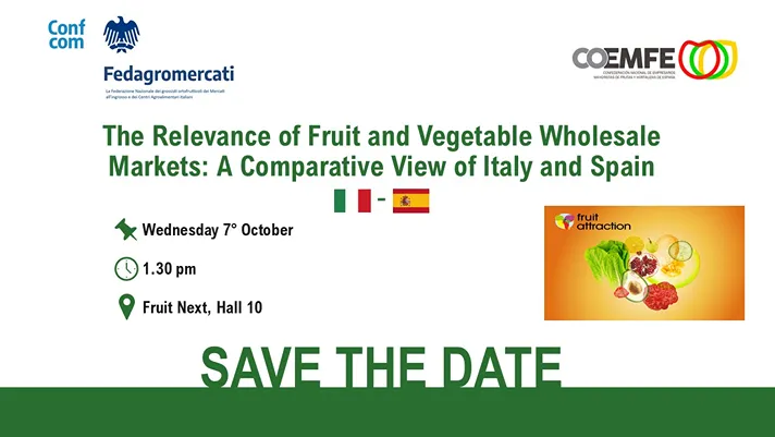 Fedagromercati, appuntamento a Fruit Attraction