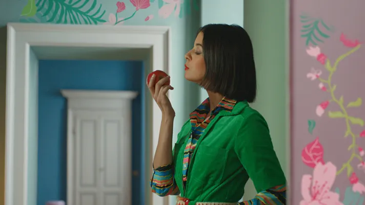 Melinda alla Fashion week di Milano