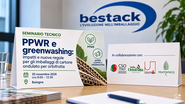 Ppwr e greenwashing, tutto esaurito per Bestack a Bologna