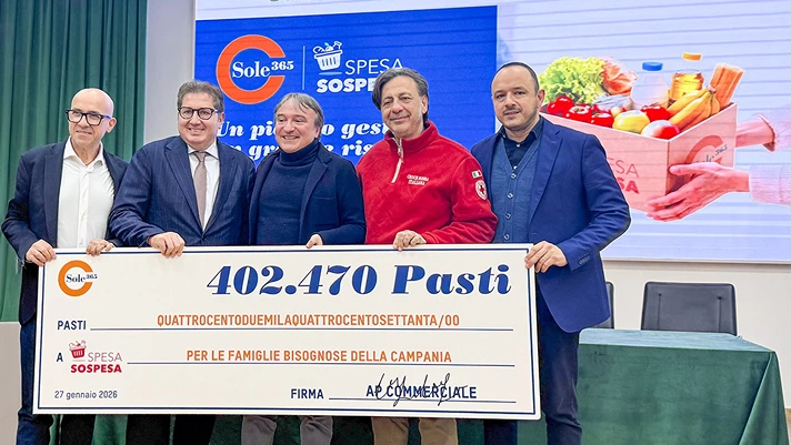 Sole365 e SpesaSospesa, la solidarietà raddoppia in Campania