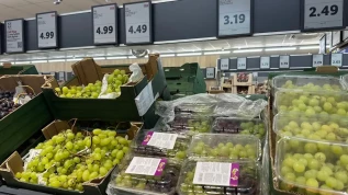Uva e-commerce Italia: prezzo medio stabile a 6,07 €/kg