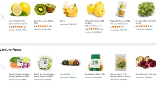Frutta e verdura di Italmark: si ordina su Amazon
